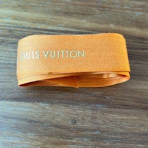 Louis Vuitton Gold Ribbon. Authentic